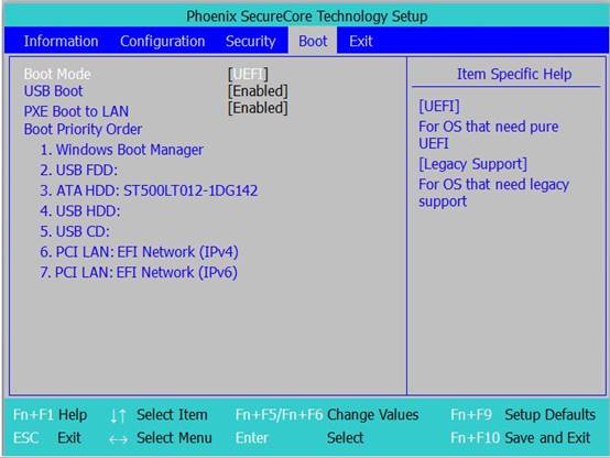 笔记本重装Win7，进不U启的解决方法。 第3张